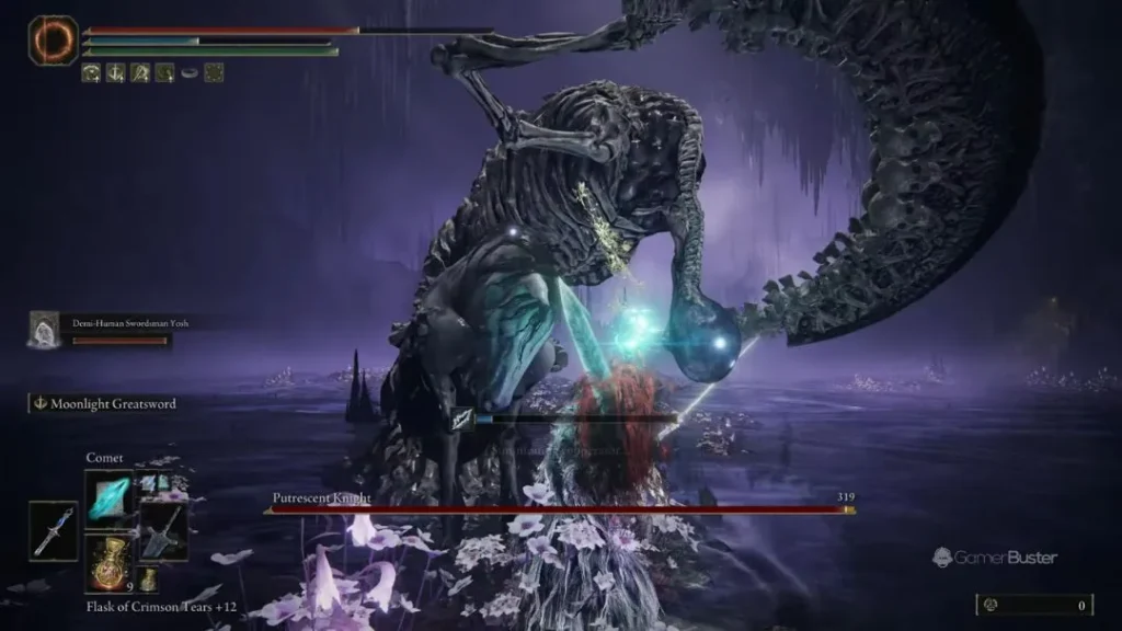 Beat Putrescent Knight in Shadow of the Erdtree