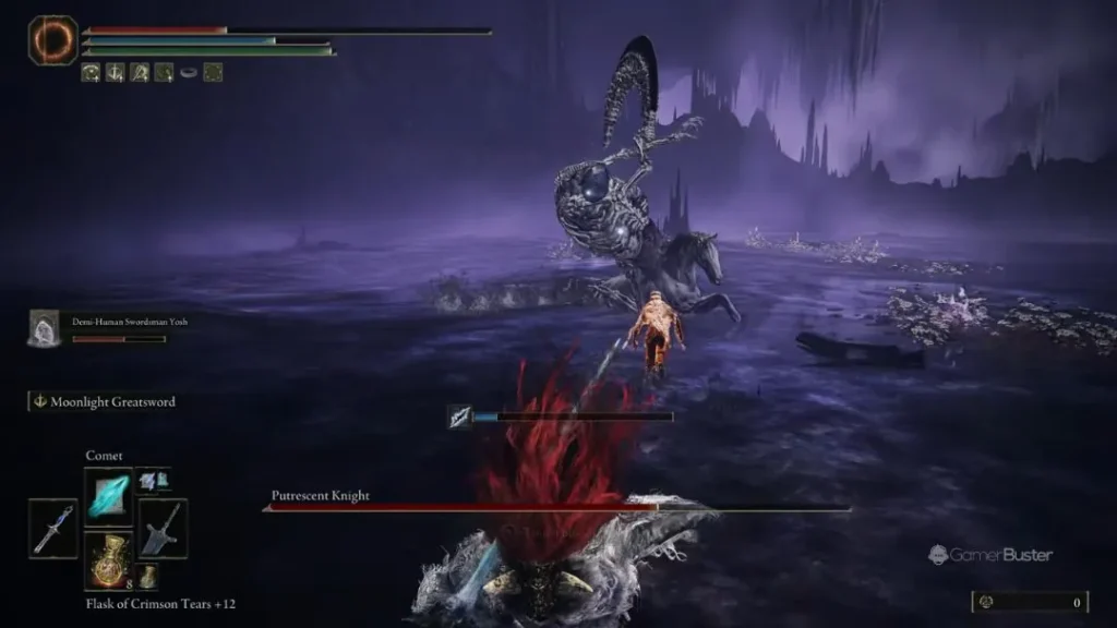 Beat Putrescent Knight in Shadow of the Erdtree