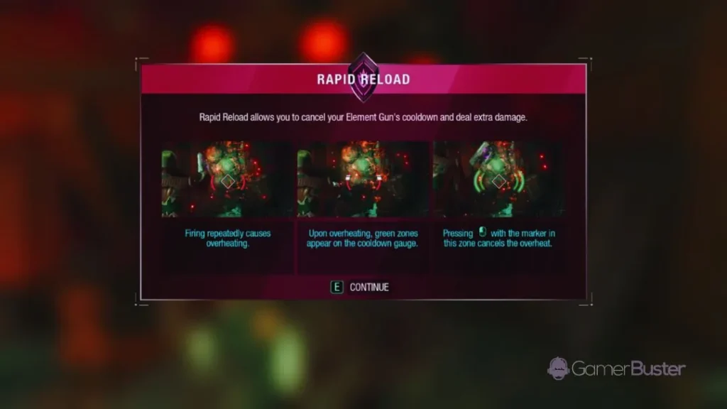 Rapid Reload information and how to use rapid reload in Marvel’s Guardians of The Galaxy